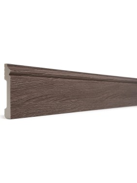 Напольный плинтус Decor-Dizayn ударопрочный, влагостойкий, дуб рустик, 79х13х2400 мм 005-81SH Напольный плинтус Decor-Dizayn ударопрочный, влагостойкий, дуб рустик, 79х13х2400 мм 005-81SH