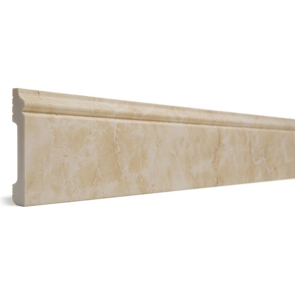 Напольный плинтус Decor-Dizayn ударопрочный, влагостойкий, юрский мрамор, 79х13х2400 мм 005-10 Напольный плинтус Decor-Dizayn ударопрочный, влагостойкий, юрский мрамор, 79х13х2400 мм 005-10