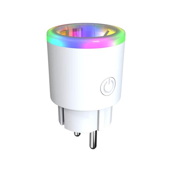 Умная розетка c мониторингом энергии и RGB LED подсветкой HIPER Smart monitoring socket IoT P06 IOT P06