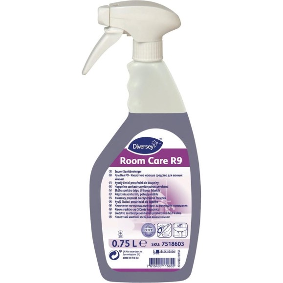 Кислотное средство для мытья ванн Diversey Room Care R9 750 мл 7518603