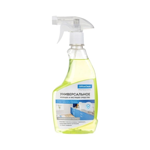Универсальное моющее и чистящее средство OfficeClean Professional 500 мл спрей 298164 Универсальное моющее и чистящее средство OfficeClean Professional 500 мл спрей 298164