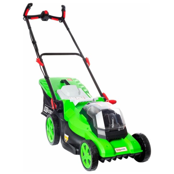 Бесщеточная аккумуляторная газонокосилка REDVERG RD-LM400-36V/BL 6661844