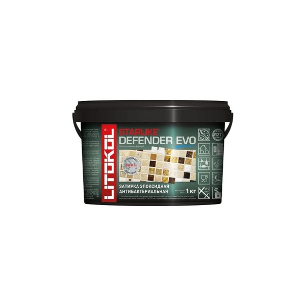 Эпоксидный состав LITOKOL STARLIKE Defender EVO S.300 AZZURRO PASTELLO 485730002