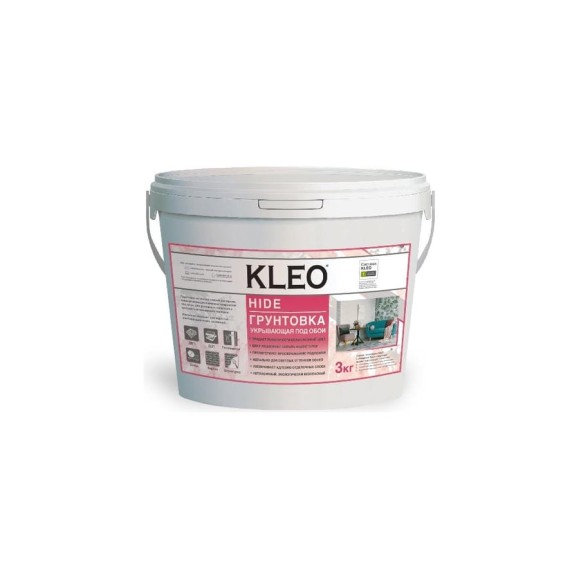 Укрывающая грунтовка под обои KLEO 3,0 кг 085 KLEO HIDE 20