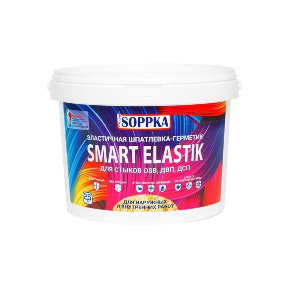 Строительный герметик для плит OSB SOPPKA SMART ELASTIK 2,5 кг СОП-Шов2,5