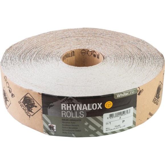 Рулон RHYNALOX (70 мм; 50 м; Р80) INDASA 00086