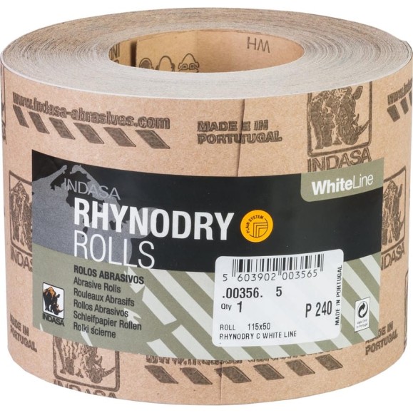 Рулон RHYNODRY (115 мм; 50 м; Р240) INDASA 00356