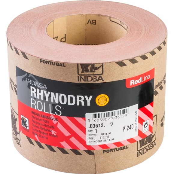 Рулон RHYNODRY (115 мм; 50 м; Р240) INDASA 03612