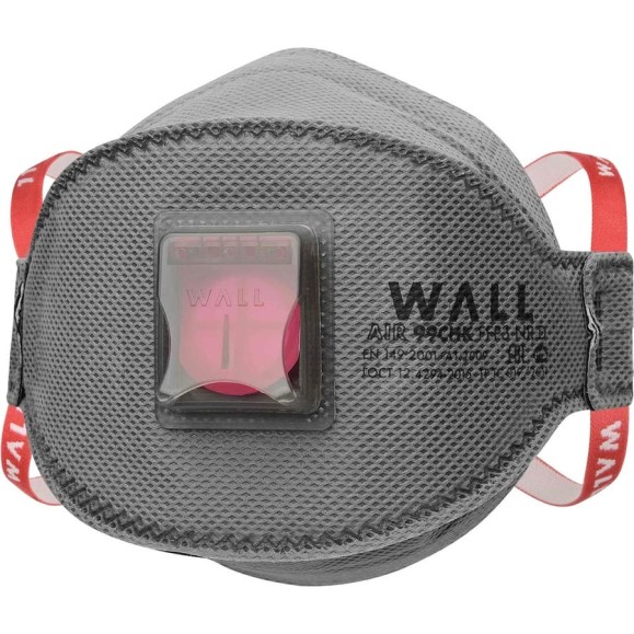 Трехпанельный фильтрующий респиратор WALL Air 99CHK FFP3 NR D 39903 F Трехпанельный фильтрующий респиратор WALL Air 99CHK FFP3 NR D 39903 F