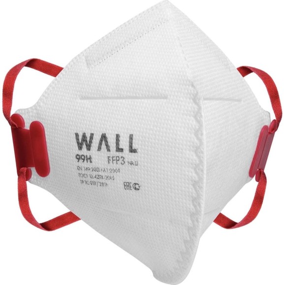 Медицинский респиратор WALL 99 H FFP3 NR D 19901 M Медицинский респиратор WALL 99 H FFP3 NR D 19901 M