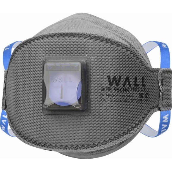 Трехпанельный фильтрующий респиратор WALL Air 95CHK FFP2 NR D 39503 F Трехпанельный фильтрующий респиратор WALL Air 95CHK FFP2 NR D 39503 F