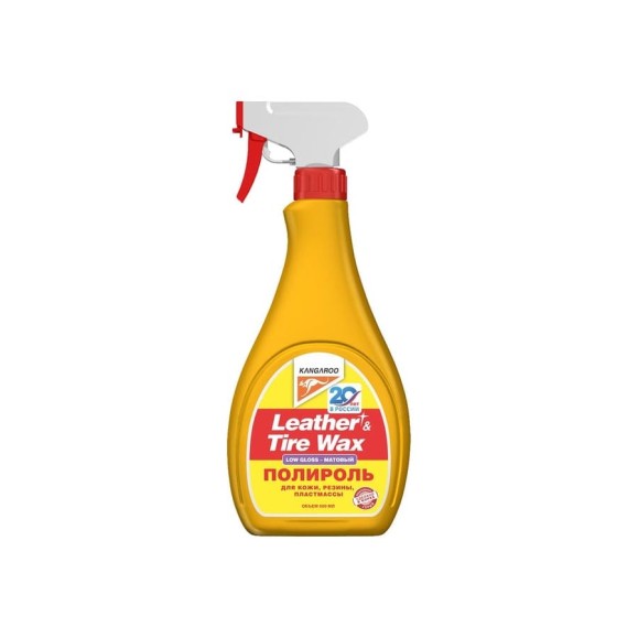 Матовый полироль KANGAROO, Leather Tire Wax Low Gloss, 500мл, 330149 12489