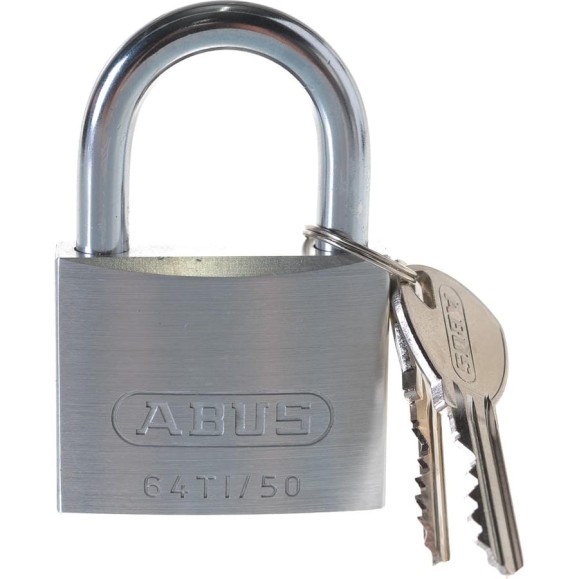 Навесной замок ABUS 64TI/50 TITALIUM B\EFSPP 64962 Навесной замок ABUS 64TI/50 TITALIUM B\EFSPP 64962