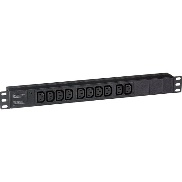 Блок розеток ExeGate ServerPro PDU-19H003 Al-10C13-C14, 19, 1U, алюминий, 10 IEC 320 C13, С14 280861