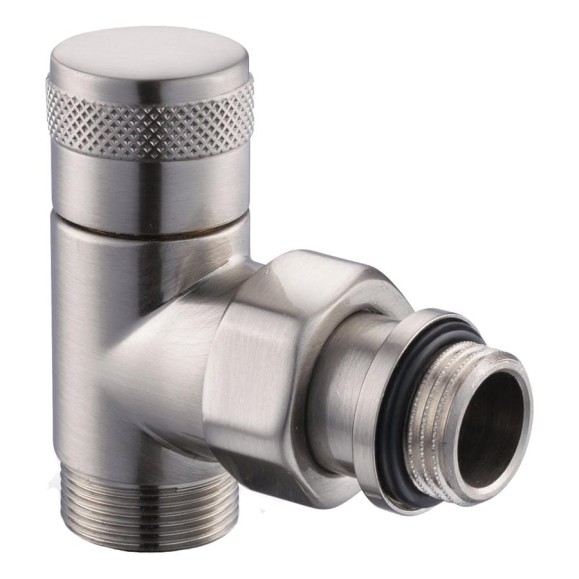 Угловой запорный вентиль SR Rubinetterie Tondera 1/2"х3/4" E, матовый никель 0673-1500NSE0 Угловой запорный вентиль SR Rubinetterie Tondera 1/2"х3/4" E, матовый никель 0673-1500NSE0