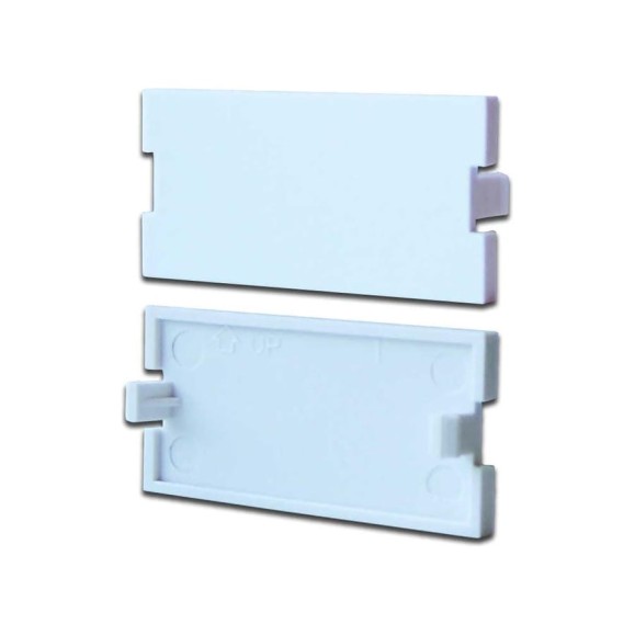 Заглушка LANMASTER в розетку LAN-MB, белая LAN-MBP-XX-WH