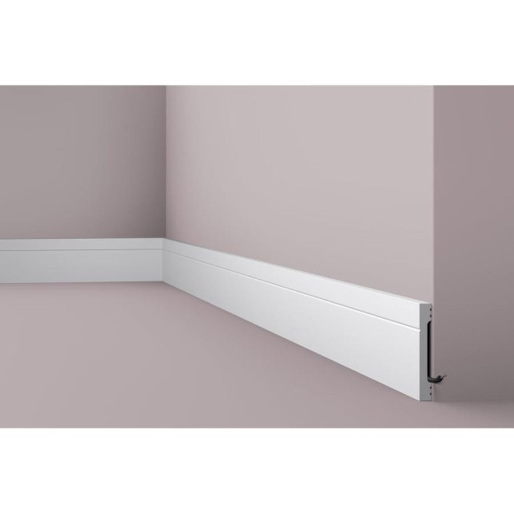Плинтус напольный WALLSTYL (2000х110х15; белый) NMC FD2 Плинтус напольный WALLSTYL (2000х110х15; белый) NMC FD2