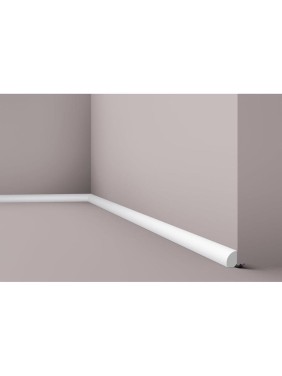 Плинтус напольный WALLSTYL (2000х19х12 мм; белый) NMC FL6
