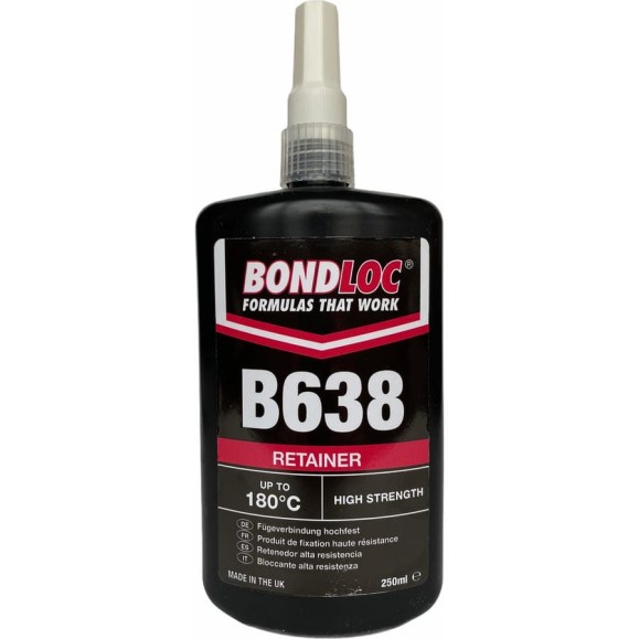 Фиксатор цилиндрических соединений высокой прочности Bondloc B638 250 мл B638250ML