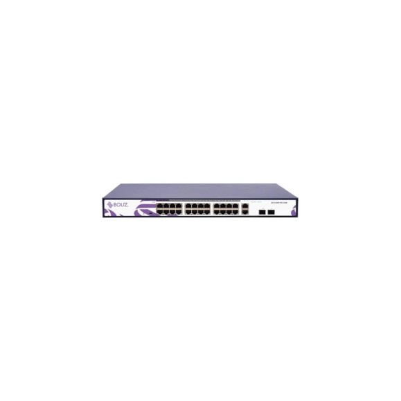 Коммутатор BOUZ 24 POE порта 10/100BaseT 2 порта комбо 10/100/1000BaseT|100/1000BaseX BZ-S1924P-F2С-250W Коммутатор BOUZ 24 POE порта 10/100BaseT 2 порта комбо 10/100/1000BaseT|100/1000BaseX BZ-S1924P-F2С-250W