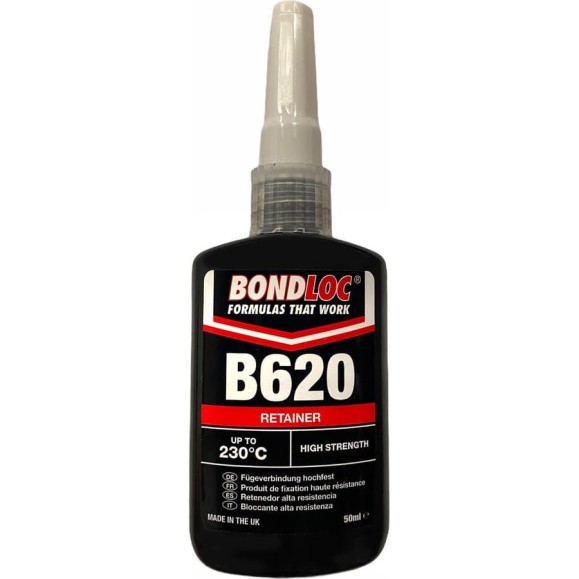 Высокотемпературный фиксатор цилиндр. соединений высокой прочности Bondloc B620 50 мл B62050ML