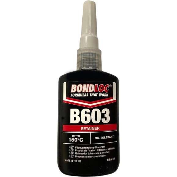 Фиксатор цилиндрических соединений высокой прочности Bondloc B603 50 мл B60350ML