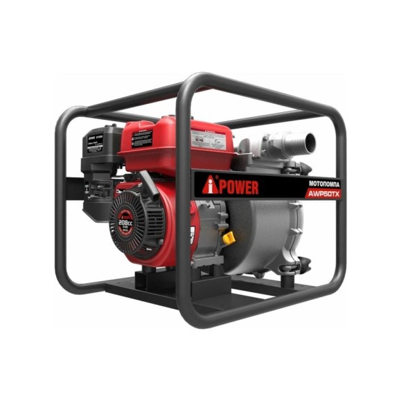 Бензиновая мотопомпа для сильно загрязненной воды A-iPower AWP50TX 30321