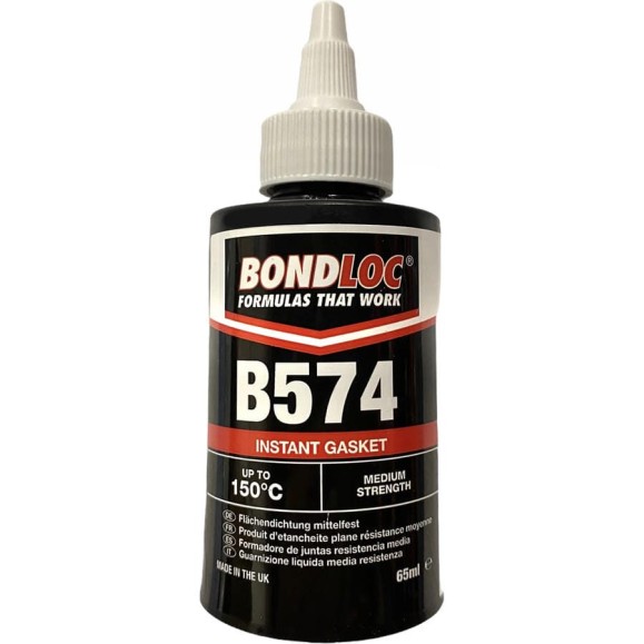 Фланцевый анаэробный герметик для жестких фланцев Bondloc B574 65 мл B57465ML Фланцевый анаэробный герметик для жестких фланцев Bondloc B574 65 мл B57465ML
