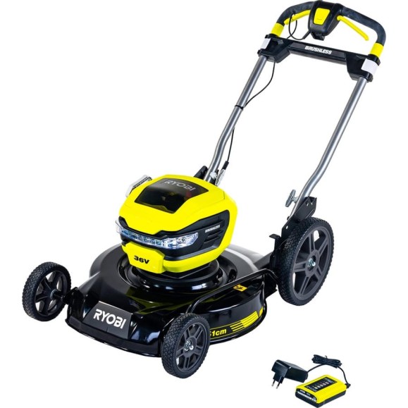 Бесщеточная газонокосилка Ryobi MAX POWER RY36LMMX51A-140 36В 5133004591