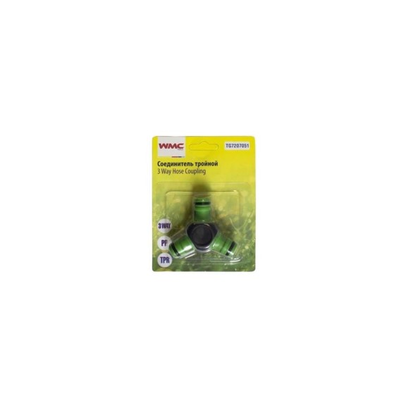 Соединитель шлангов тройной 48857 WMC TOOLS TG7207051