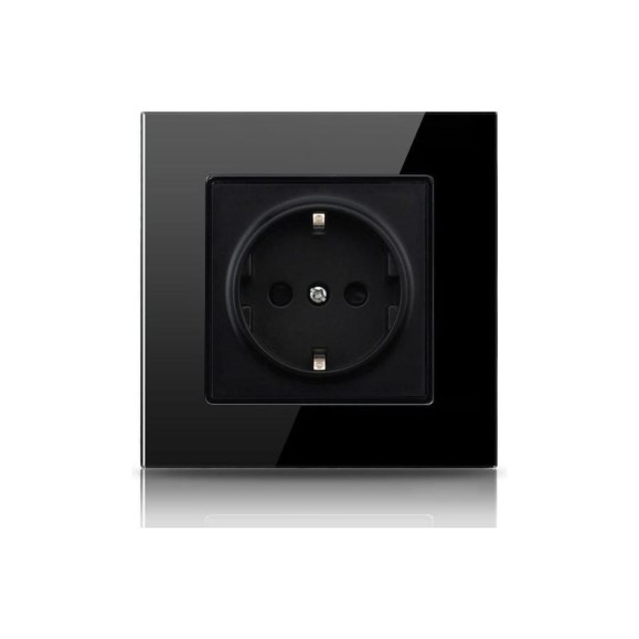Умная розетка Bingoelec W1-034, WiFi черная 055