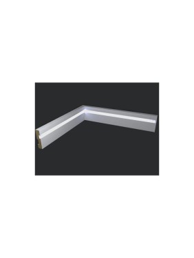 Плинтус напольный (70x16x2000 мм) Evrowood PN021LED