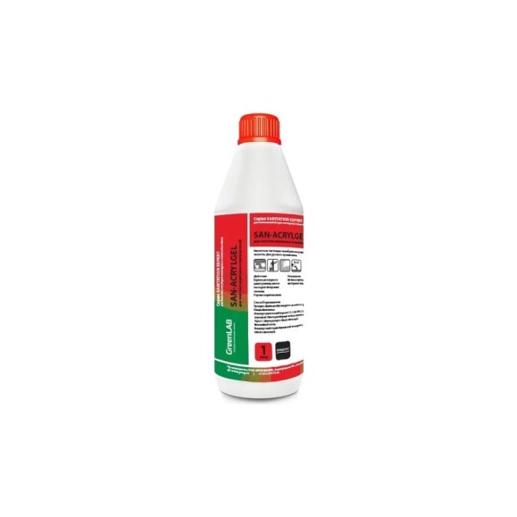 Кислотное чистящее гелеобразное средство ГринЛаб SAN-ACRYLGEL SN-108/1