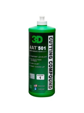 Абразивная паста AAT 501 Rubbing Compound 501OZ32 0.94 л 3D 020560