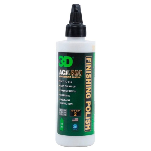 Финишная паста ACA 520 Finishing Polish 520OZ08 0.24 л 3D 020571