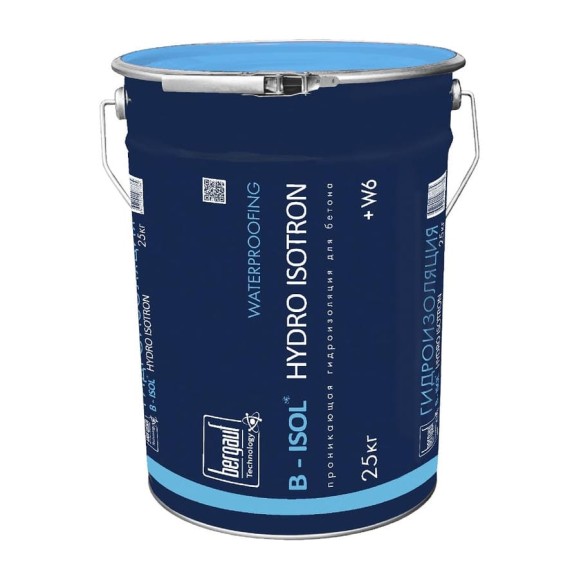 Проникающая гидроизоляция B-Isol HYDRO ISOTRON 25 кг Бергауф 1111214 Проникающая гидроизоляция B-Isol HYDRO ISOTRON 25 кг Бергауф 1111214