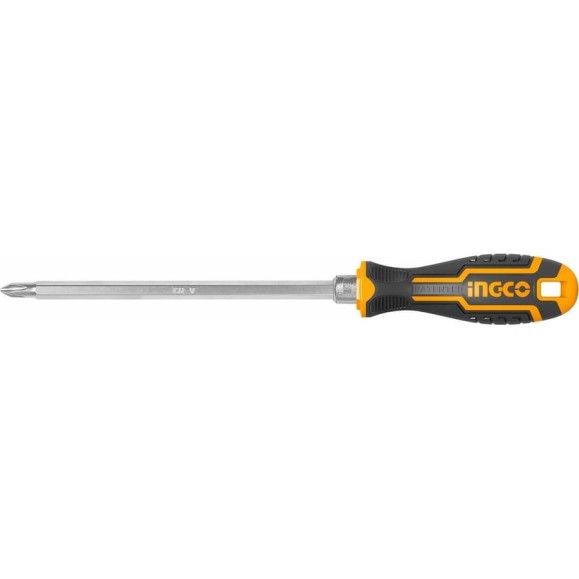 Двухсторонняя отвёртка INGCO 2 в 1 PH2+SL6  INDUSTRIAL AKISD0201