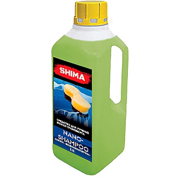 Автошампунь для ручной мойки SHIMA NANOSHAMPOO 1 л 4626016836684