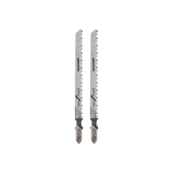 Пилка для электролобзика по дереву REXANT 115 мм 8 з/д 6-60 мм T301CD 2 шт 92-0307 Пилка для электролобзика по дереву REXANT 115 мм 8 з/д 6-60 мм T301CD 2 шт 92-0307