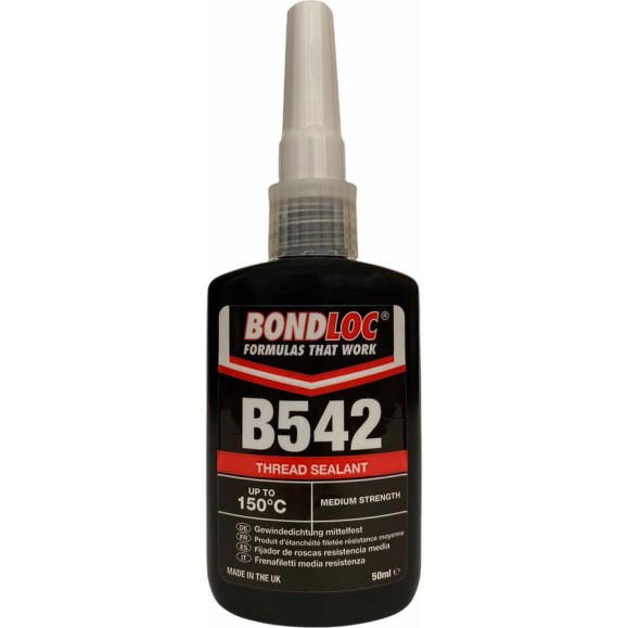 Резьбовой текучий герметик Bondloc B542 50 мл B54250ML
