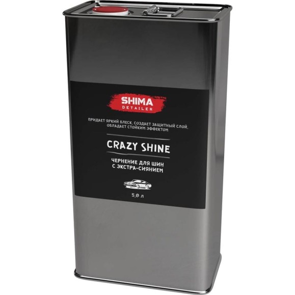 Чернитель для шин с экстра-сиянием SHIMA DETAILER CRAZY SHINE 5 л 4603740920605