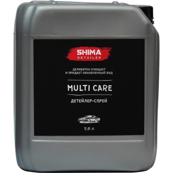 Средство для экспресс очистки и блеска SHIMA DETAILER MULTI CARE с ароматом Глинтвейн, 5 л 4603740920292 Средство для экспресс очистки и блеска SHIMA DETAILER MULTI CARE с ароматом Глинтвейн, 5 л 4603740920292