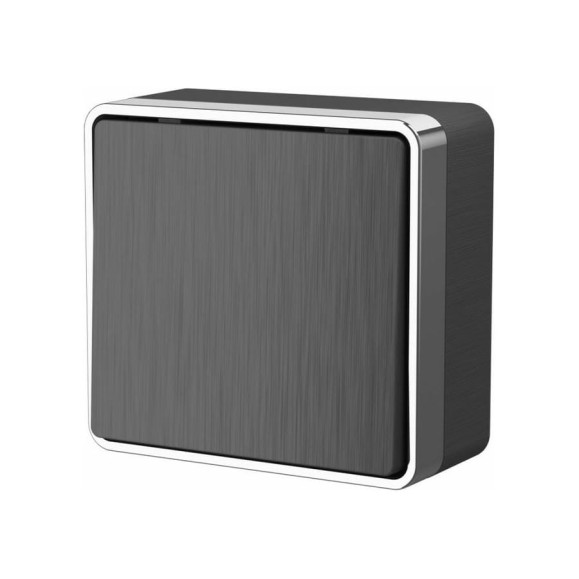 Одноклавишный выключатель WERKEL Gallant графит рифленый W5010004 a051341 Одноклавишный выключатель WERKEL Gallant графит рифленый W5010004 a051341