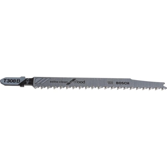Пилка для лобзика T308B (117 мм; 2 шт.) Bosch 2609256A05