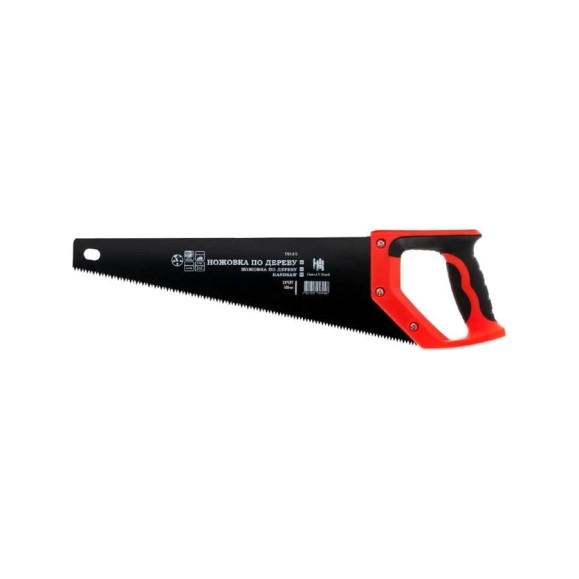 Ножовка по дереву HorsAY Hard BLACK, 400мм, 7-8TPI, закаленный зуб 2D 1701-012