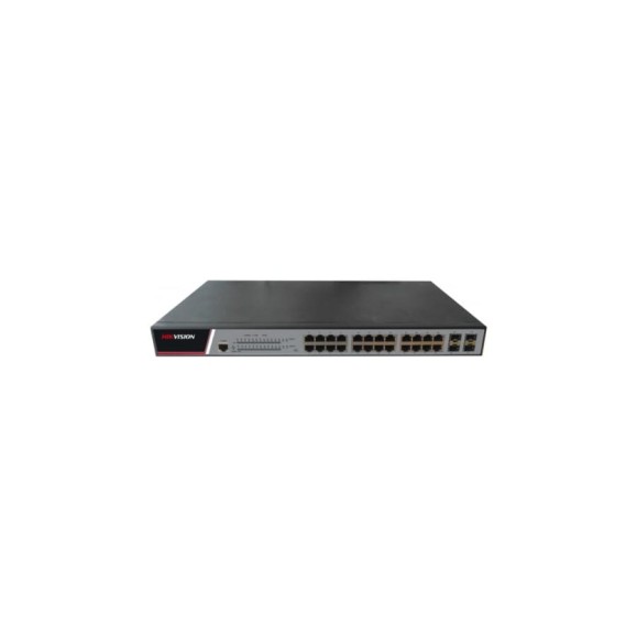 Управляемый PoE-коммутатор Hikvision DS-3E2528P АН5021949
