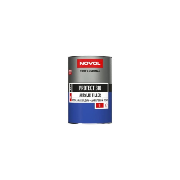 Грунт Novol PROTECT 310 HS 2К акрил. банка 1л с отвердителем 0.2л белый X6120476
