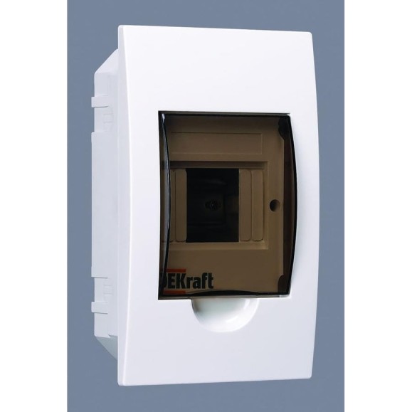 Модульный пластиковый корпус DEKraft ЩРВ-П-4 IP41 31001DEK