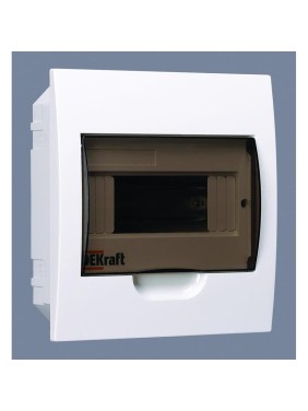 Модульный пластиковый корпус DEKraft ЩРВ-П-8 IP41 31003DEK Модульный пластиковый корпус DEKraft ЩРВ-П-8 IP41 31003DEK