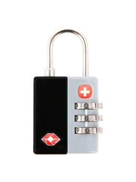 Кодовый замок Swissgear TSA, черный 3x1,3x6,5 см WJ6183